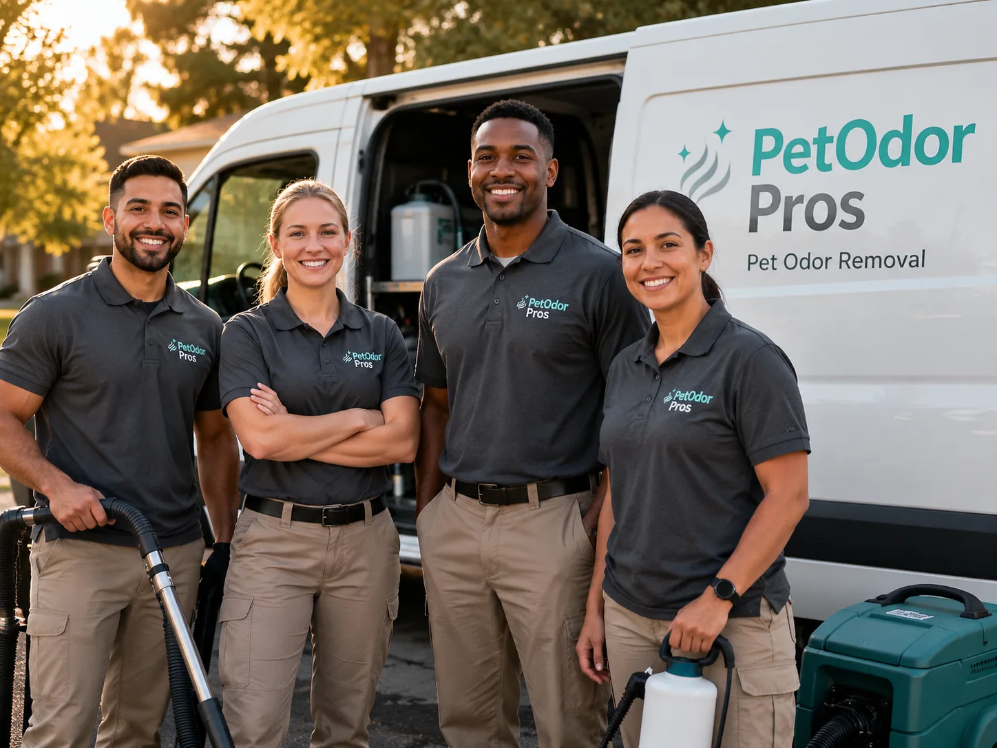 Pet Odor Removal team serving San Gregorio, CA